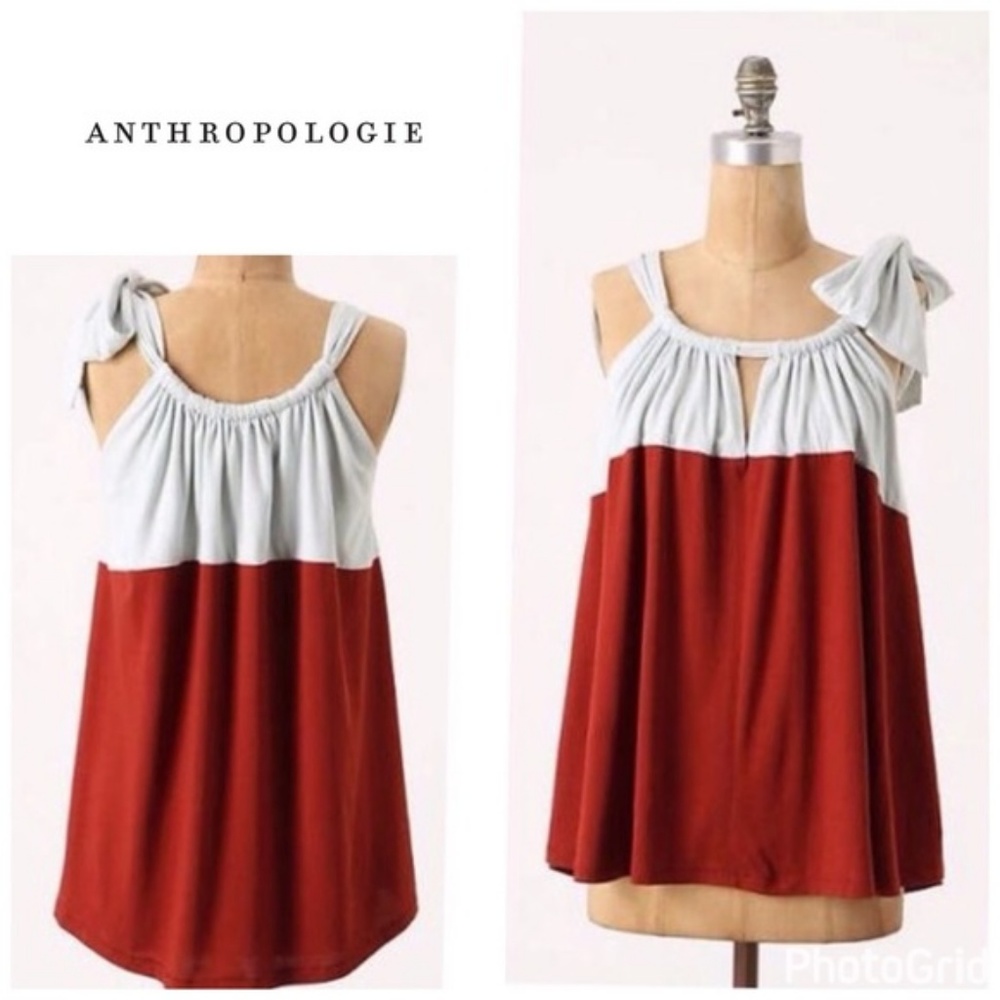Anthropologie Pilcro and the Letterpress Top